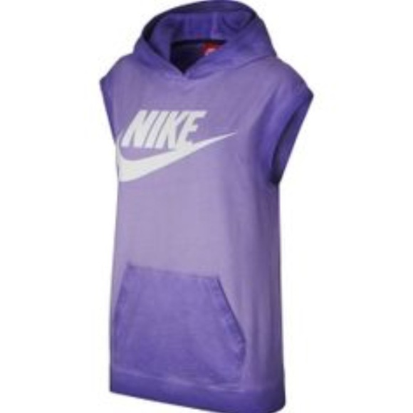Nike Solstice Graphic Sleeveless Women’s Hoodie F. - Picture 1 of 8